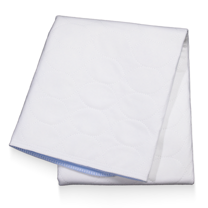 Cuscino protettivo per letto AMPri MED-COMFORT lavabile 75 x 90 cm, blu/bianco | Confezione (1 pezzo)