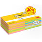 Il cubo di foglietti adesivi 3M Post-it® contiene 2 cubi con 450 fogli ciascuno (76x76mm), in diversi colori. Prodotti dalla 3M Deutschland GmbH, i foglietti adesivi vengono forniti in un imballaggio certificato PEFC - ideale per ogni ufficio.