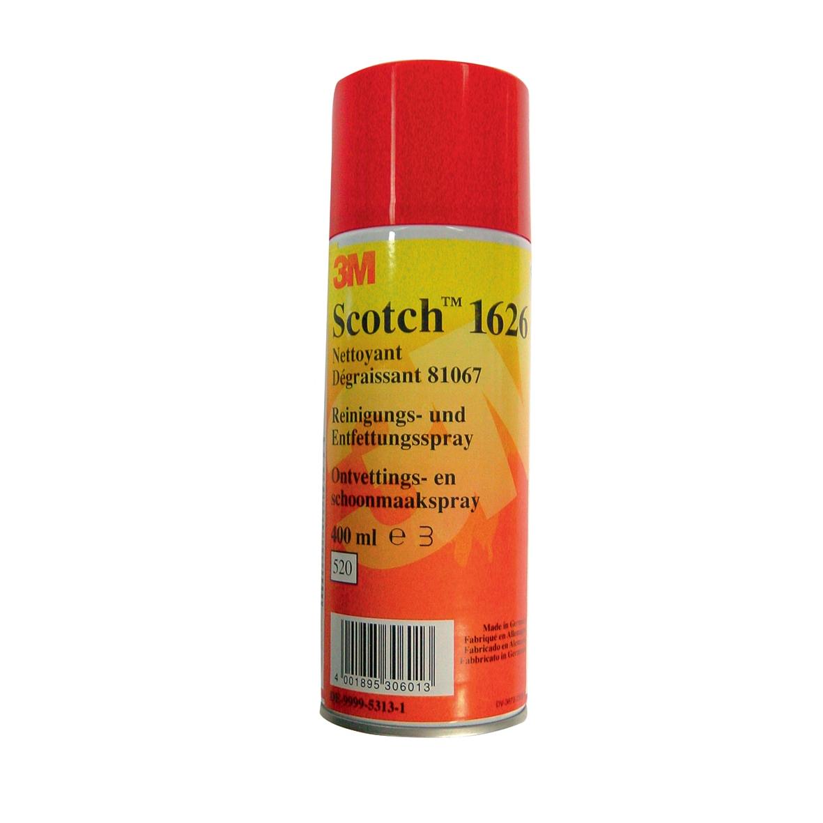 Scotch® 1626 spray detergente e sgrassante, 400 ml | Confezione (1 pezzo)