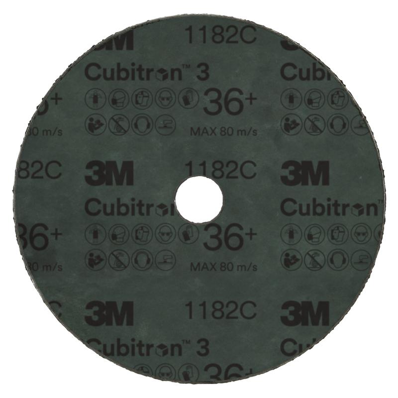 3M™ Cubitron™ 3 Disco in fibra 1182C, 36+ - Abrasivo per metallo