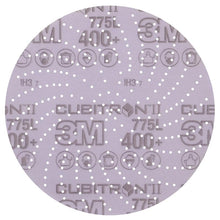 Disco con pellicola 3M Xtract™ Cubitron™ II 775L, 150 mm, 400+, multiforo | Confezione (50 pezzi)