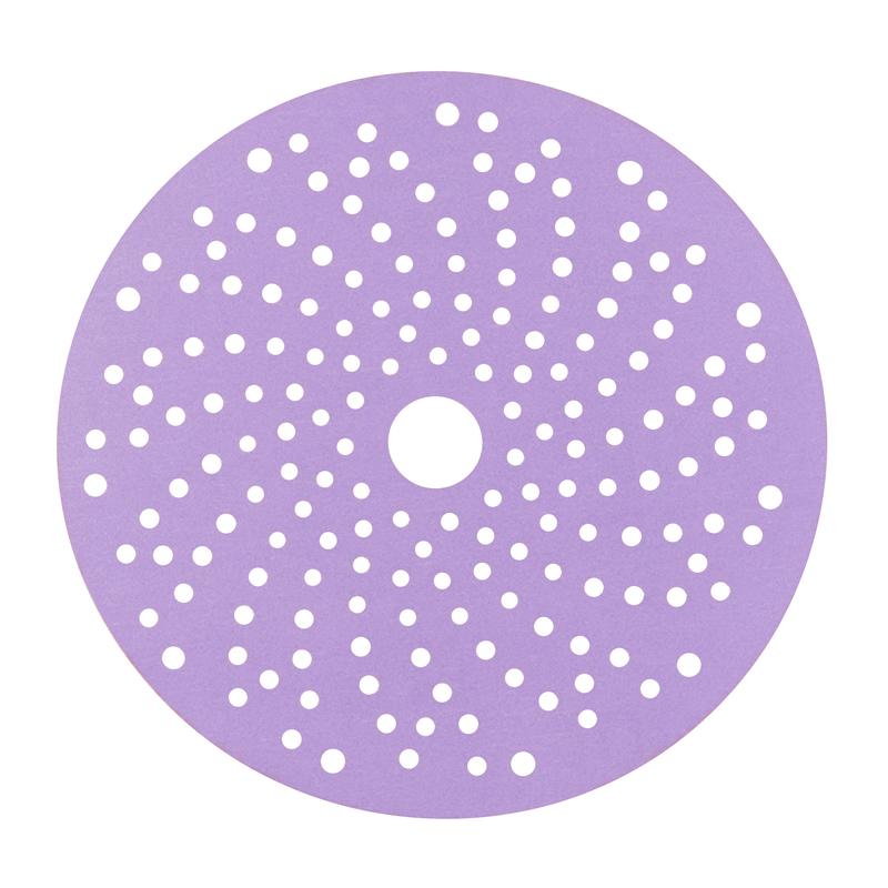 Disco abrasivo 3M™ Cubitron™ II Hookit™ 737U, 150 mm, Multiforo, 400+, 51428 | Confezione (50 pezzi)