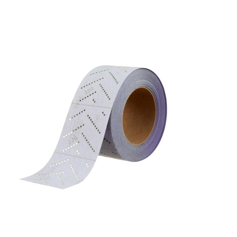 Strisce abrasive 3M™ Cubitron™ II Hookit™ 737U su rotolo, 70 mm x 12 m, multiforo, 320+, 51436 | Confezione (1 rotolo)