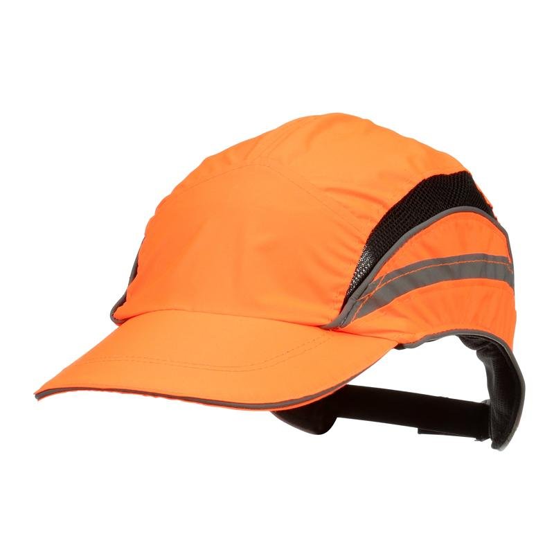 Cappellino antiurto 3M™ First Base™ 3 2021875, classico, fluorescente ad alta visibilità, arancione, visiera standard, 70 mm | Confezione (1 pezzo)