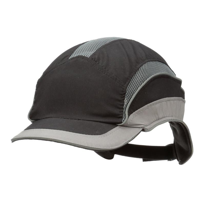 Cappellino antiurto 3M™ First Base™ 3 2031219, Elite, nero/grigio, visiera corta, 55 mm | Confezione (1 pezzo)