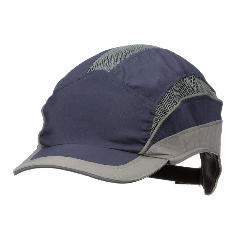 Cappellino antiurto 3M™ First Base™ 3 2031216, Elite, blu scuro/grigio, visiera corta, 55 mm | Confezione (1 pezzo)