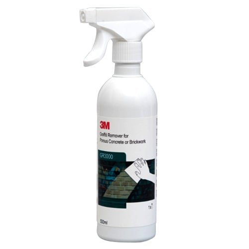 3M™ Graffiti Paint Remover 3000, 500 ml, 4 pezzi/scatola | Bottiglia (500 ml)
