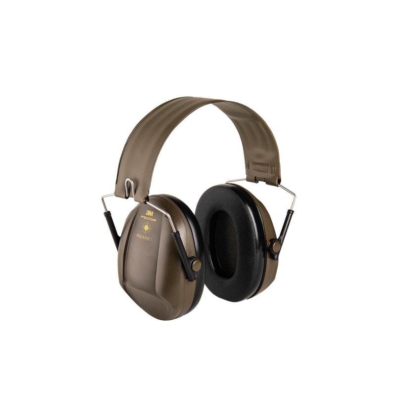 Cuffie antirumore 3M™ PELTOR™ Bull's Eye I, nere, pieghevoli, H515FB-516-SV | Confezione (1 pezzo)
