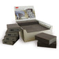 Spugne abrasive 3M™, 100 mm x 68 mm x 26 mm, MED, su quattro lati | Confezione (24 pezzi)