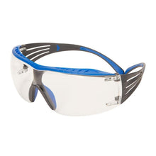 Occhiali di sicurezza 3M™ SecureFit™ 400X, aste blu/grigie, rivestimento antiappannamento/antigraffio Scotchgard™ (K&N), lenti trasparenti, SF401XSGAF-BLU-EU, 20 per confezione | Confezione (1 pezzo)