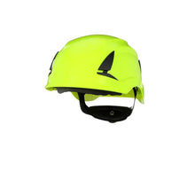 Elmetto protettivo 3M™ SecureFit™ X5500, non ventilato, CE, verde neon, X5514NVE-CE | Confezione (1 pezzo)