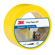 Nastro in PVC morbido 3M™ 471, giallo, 50 mm x 33 m, 0,14 mm, confezionato singolarmente | Confezione (1 rotolo)