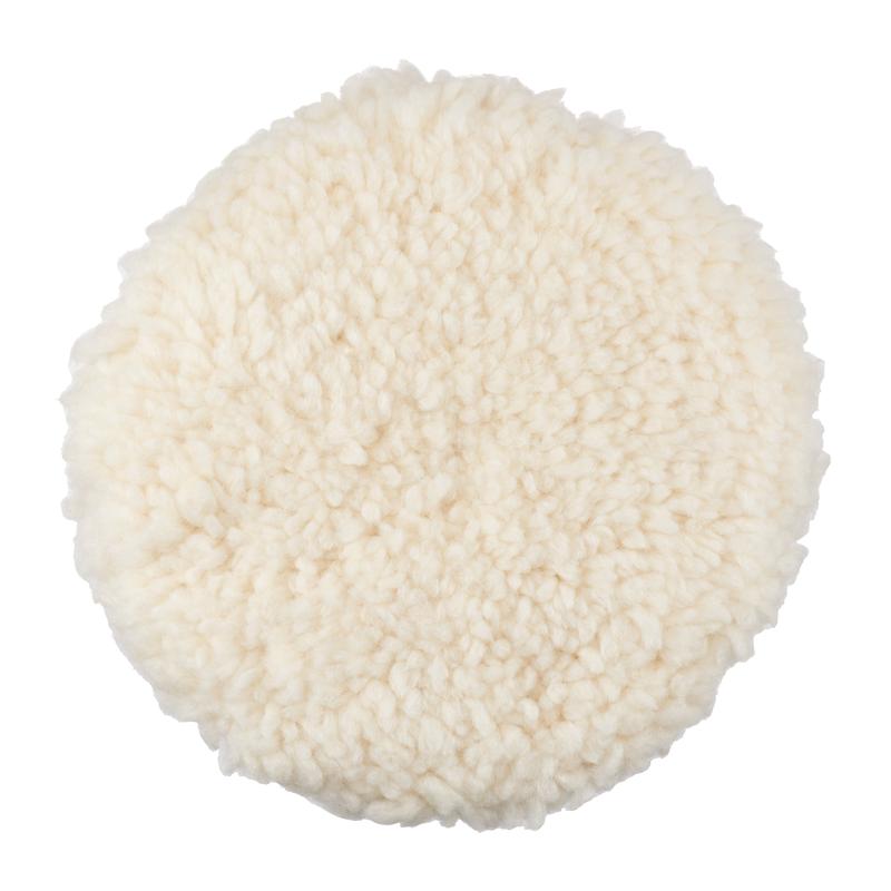 Tampone per lucidatura 3M™ in pelle di agnello, fronte-retro, bianco, 203 mm, 05704 | Confezione (1 pezzo)