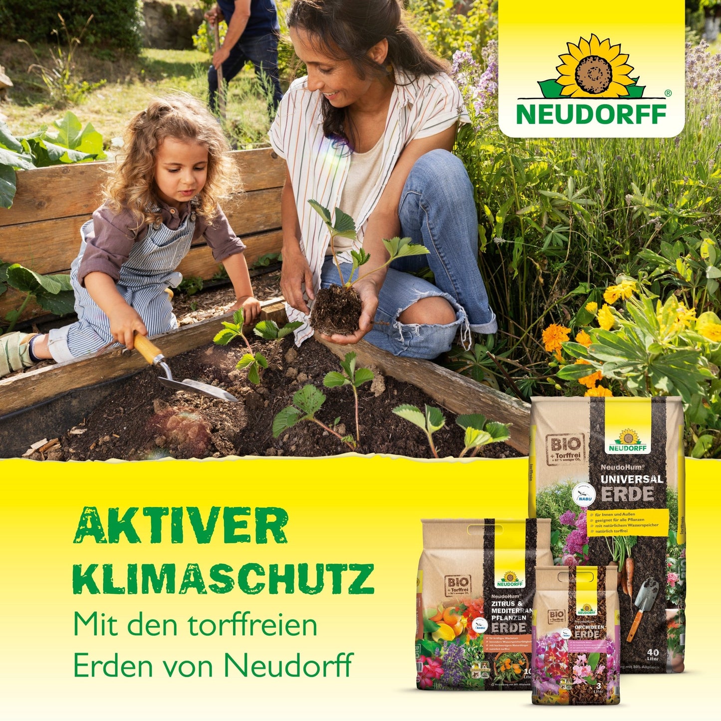 NeudoHum aiuola rialzata e terreno per serra