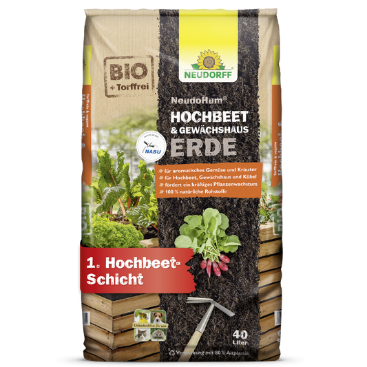 NeudoHum aiuola rialzata e terreno per serra