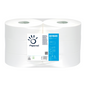 Papernet Maxi, pasta da 2 lg, 360 mt, Ø rotolo 26,20 cm, 1180 fogli. SPECIALE Bianco ECO | Cartone (1 confezione)