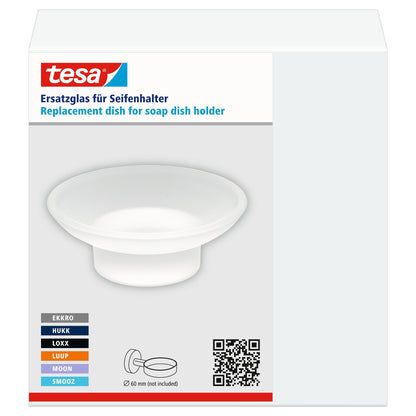 tesa Ersatzschale für Seifenhalter Ekkro, Hukk, Loxx, Luup, Moon, Smooz