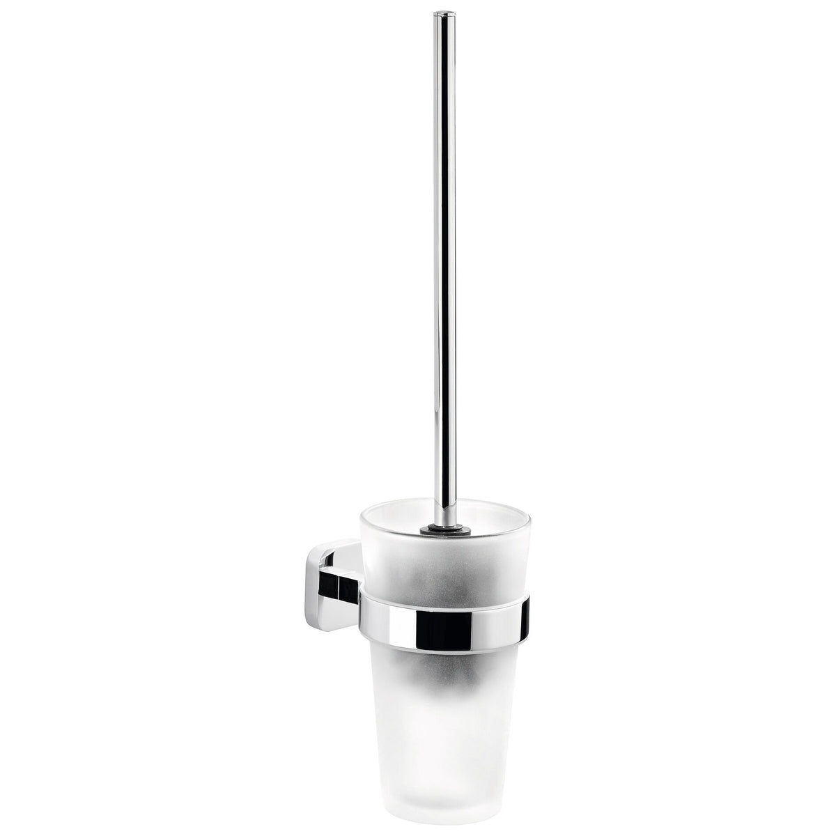 tesa ELEGAANT WC-Garnitur-Set, Metall, verchromt, inkl. Klebelösung