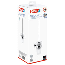 tesa ELEGAANT WC-Garnitur-Set, Metall, verchromt, inkl. Klebelösung