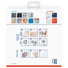 tesa ELEGAANT Handtuchring, Metall, verchromt, inkl. Klebelösung