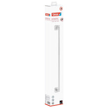 tesa Esteetic Handtuchstange, Edelstahloptik, inkl. Klebelösung, 63cm