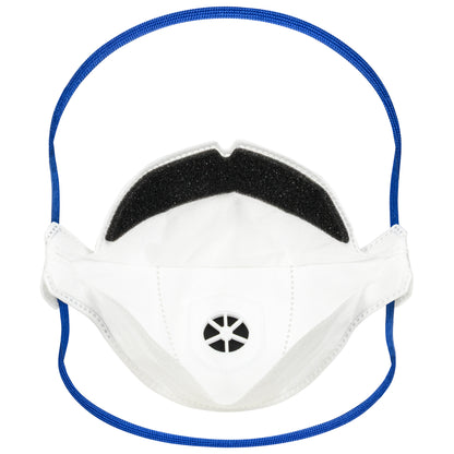 NITRAS SAFE AIR PRO, maschera respiratoria, bianca, EN 149, scatola da 15 pezzi, qualità premium | Confezione (15 pezzi)