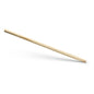 Un singolo manico di scopa Nölle Profi Brush 140 cm, Ø 26 mm con cono per scopa Taeda di Nölle Profi Brush Bürsten- & Pinseltechnik e.K. giace inclinato su sfondo bianco.