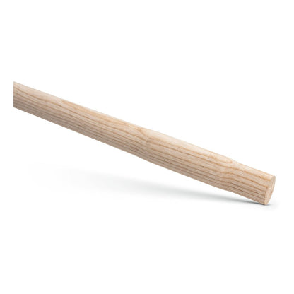 Il manico ovale in frassino del martello Nölle Profi Brush di Nölle Profi Brush Bürsten- & Pinseltechnik e.K. si distingue per un design in legno di frassino liscio e ovale ed è posizionato su uno sfondo bianco semplice.