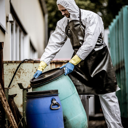 NITRAS DUAL BARRIER, guanti di protezione chimica, giallo/blu