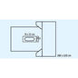 FD PP addome/vertebre Tessuto sk 260x320* 9x22* trama crespata | Confezione (7 pezzi)