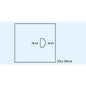 FD PP ENT/MKG tela sk 225x235* 10x18* trama crespata | Confezione (8 pezzi)
