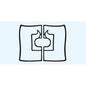 FD P tela traforata sk 45x75* var. trama crespata | Confezione (130 pezzi)