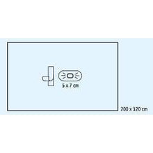 Panno per estremità FD PP 245x320* 3 cm* involucro in crêpe | Confezione (10 pezzi)