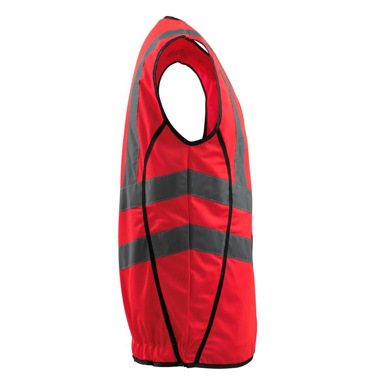 Gilet stradale MASCOT® Wingate, rosso ad alta visibilità