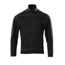 Felpa MASCOT® Chania con zip, nera