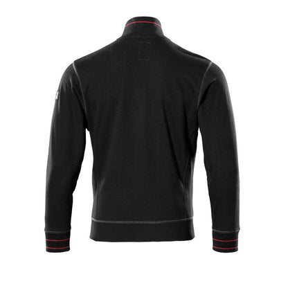 Felpa MASCOT® Chania con zip, nera