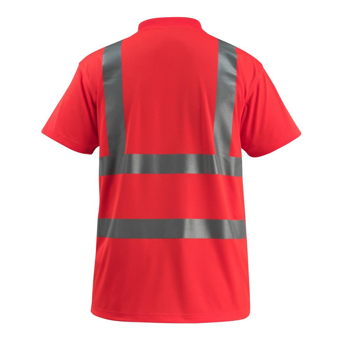 T-shirt MASCOT® Townsville, rossa ad alta visibilità