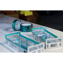 tesa 50600 PET-Abdeckband 220°C, grün-transparent – Anwendung