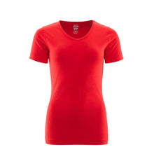 MASCOT® Nice t-shirt da donna, rosso traffico