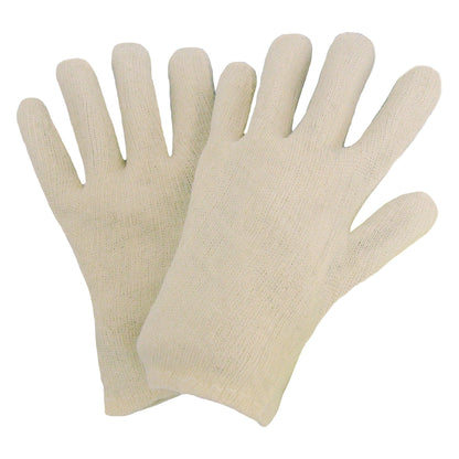Guanti in jersey di cotone NITRAS, jersey di cotone naturale | Confezione (12 paia)