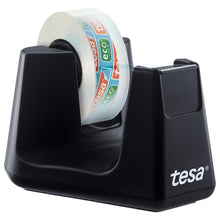 Tesafilm: dispenser da tavolo Smart + 2 rotoli Clear Recycled, trasparente
