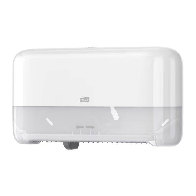 Tork OptiServe® Dispenser di carta igienica tubeless a doppio rotolo bianco T7