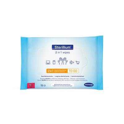 Salviette Hartmann Sterillium 2in1 (15 salviette) DE/AT/CH | Confezione (1 pezzo)