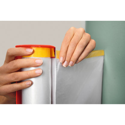 tesa Easy Cover Perfect+, orange, Nachfüllung – Anwendung