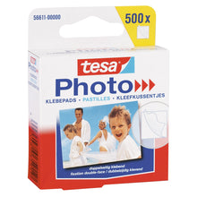 Adesivi fotografici tesa, bianchi, biadesivi, 500 pezzi