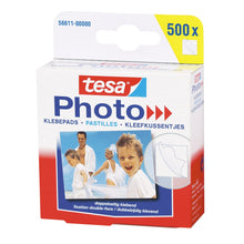 Adesivi fotografici tesa, bianchi, biadesivi, 500 pezzi
