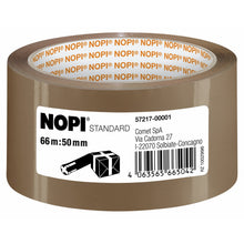tesa NOPI STANDARD, 66 m x 50 mm, marrone