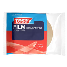 tesafilm TRANSPARENT, in confezione flowpack, 33 m x 15 mm