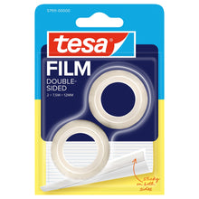 tesafilm DOUBLE-SIDED, trasparente, in confezione blister, 7,5 m x 12 mm