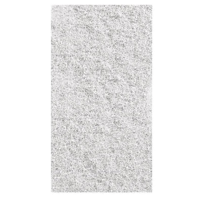 Il Twister Handpad 2 pz. di Diversey Deutschland GmbH & Co. OHG è un pad mesh rettangolare, bianco, fibroso con un motivo a rete casuale e una texture sottile e ariosa; il suo design compatto si distingue dallo sfondo bianco semplice.